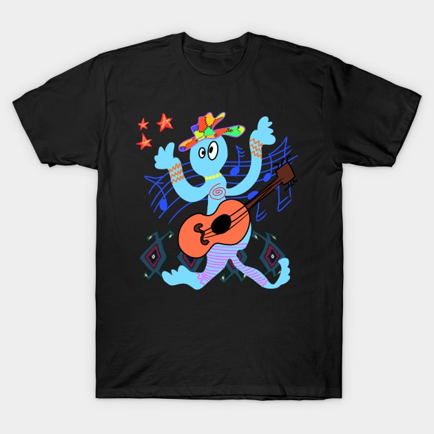 Crazy music T-Shirt by BertanB